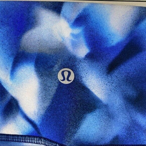 Lululemon Wunder Under Hi-Rise Tight Blush Blossom Alpine White Midnight Size 4 - Picture 10 of 11